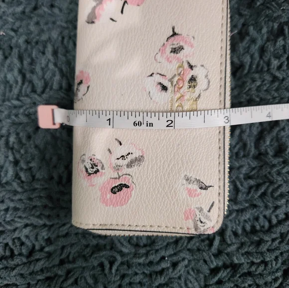 Coach Wild Flower Double Zip Coin Purse - Picture 10 of 11